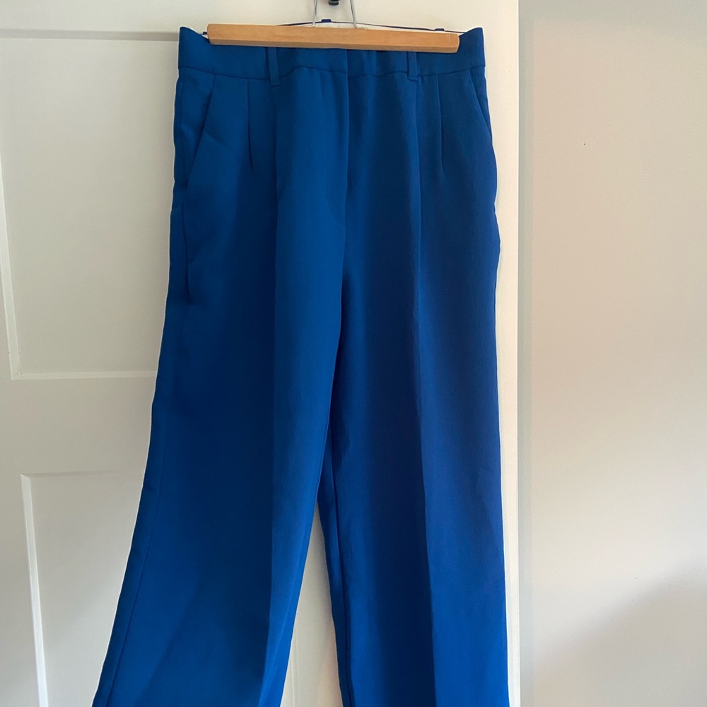 Wilfred Blue Wide Leg Pants